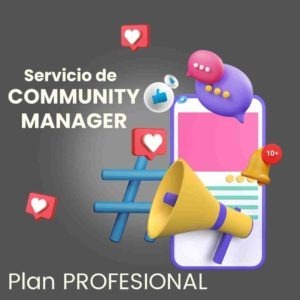 Servicio de Community Manager – Plan Profesional