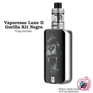 Vaporesso Luxe II – Gorilla Kit Negro